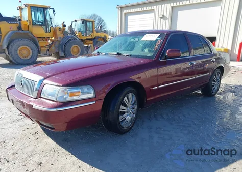 2008 Mercury Grand Marquis Gs from USA, damaged, VIN 2MEFM74V38X659196